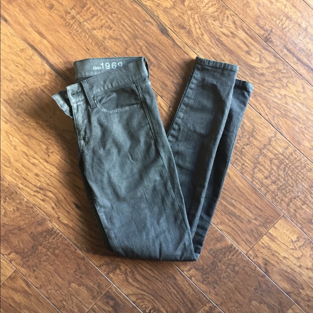 SPARKLY BLACK GAP JEANS